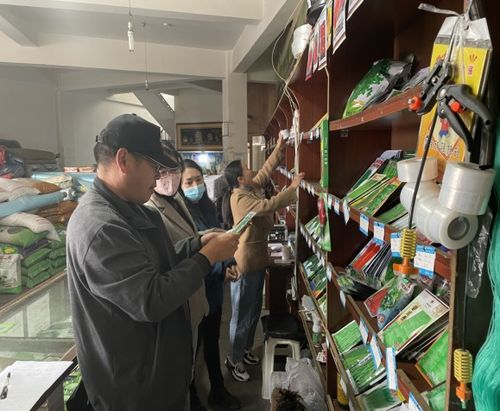 市農牧技術推廣中心組織開展第二季度農作物種子經營情況專項監督檢查